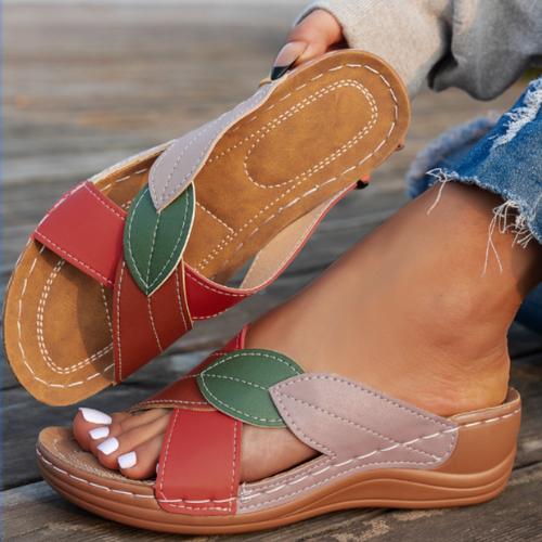 ALEKSANDRA | COMFORTABLE ORTHOPEDIC SLIP-ON SANDALS