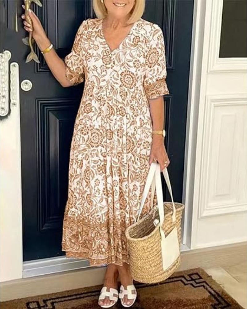 LIA | Graceful and Breezy Floral Dress