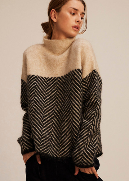 Mila | Cotton Turtleneck Sweater