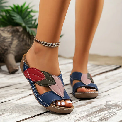 ALEKSANDRA | COMFORTABLE ORTHOPEDIC SLIP-ON SANDALS