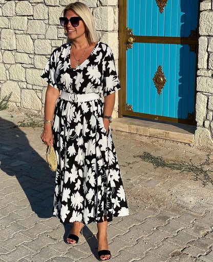 CAMILIA | Chic Dress with Tummy Control