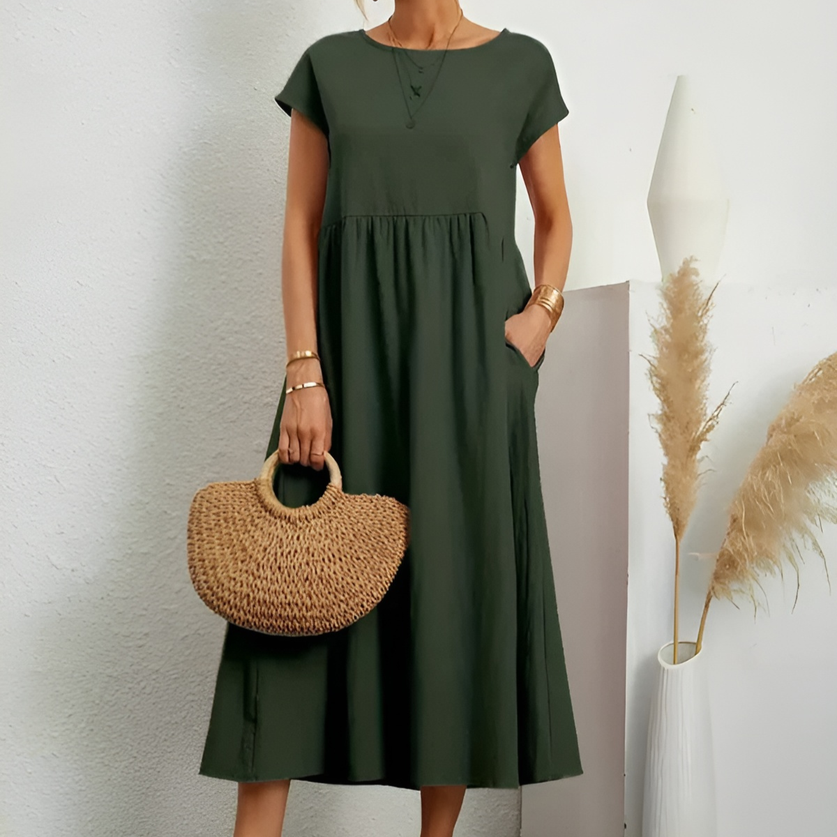 CATHERINE | CHIC COMFORT DRESS