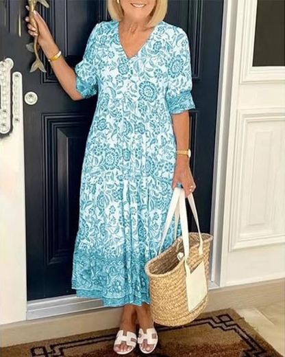 LIA | Graceful and Breezy Floral Dress