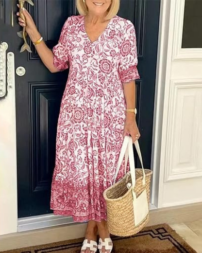 LIA | Graceful and Breezy Floral Dress