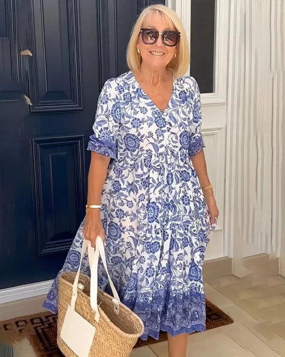 LIA | Graceful and Breezy Floral Dress