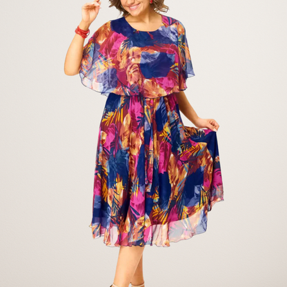 AYALA | Plus Size Chiffon Dress for Ultimate Comfort