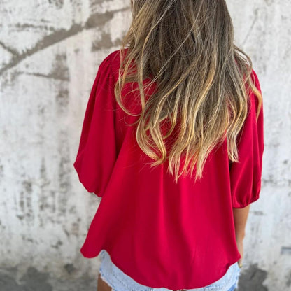 NISHA | Stylish Ibiza-Inspired Blouse